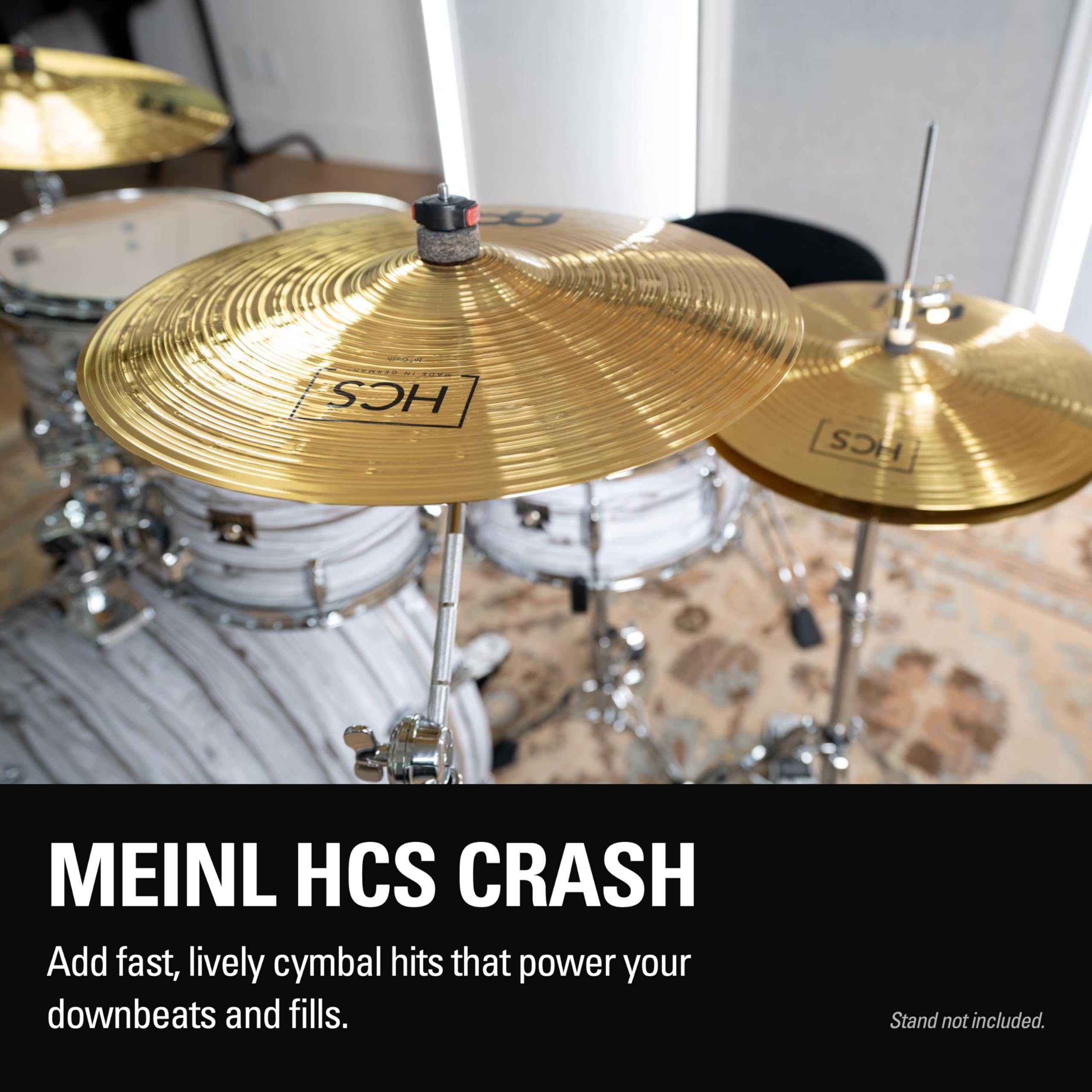 Amazon.co.jp: MEINL マイネル HCS シリーズ クラッシュシンバル 16
